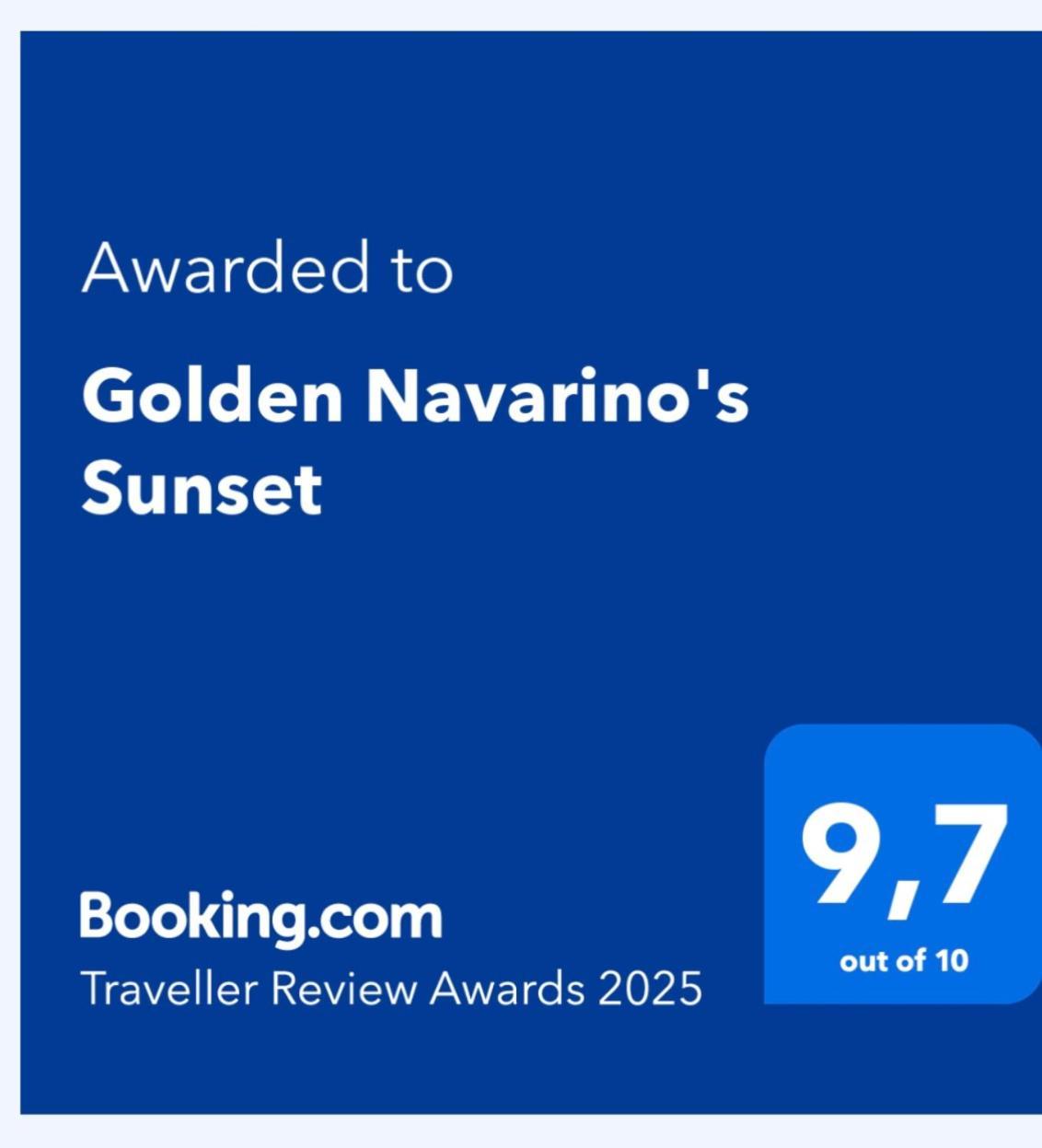 Golden Navarino'S Sunset Пилос Екстериор снимка